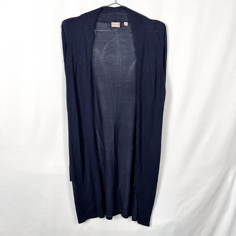 Devotion By Cyrus Open Knit Design Thin Cardigan Women Small